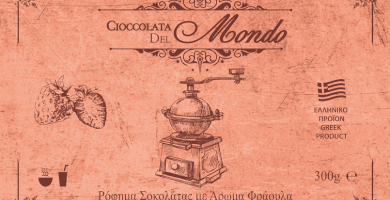 DRINKING CHOCOLATE MONDO STRAWBERRY