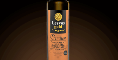 LESVOS GOLD Premium ΑΡΤΗΜΑ Βαλσαμικό Ξύδι με ΜΕΛΙ