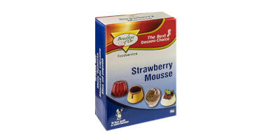 Strawberry Mousse in powder