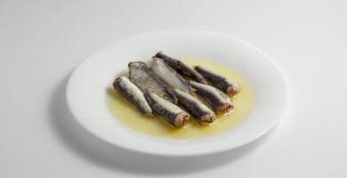SARDINES in organic olive oil 95gr Photo 
