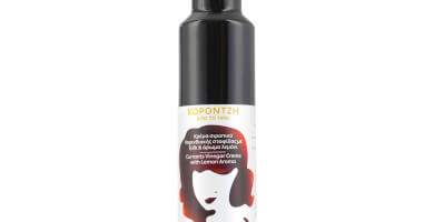 Κρέμα σιρόπι Κορινθιακής σταφίδας με ξύδι και λεμόνι