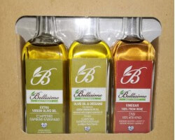Gift Package Extra Virgin Olive Oil - Essential Oil - Vinegar