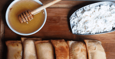 Cheese pie (kalitsounia)