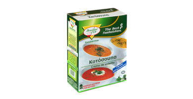 Chicken soup in powder