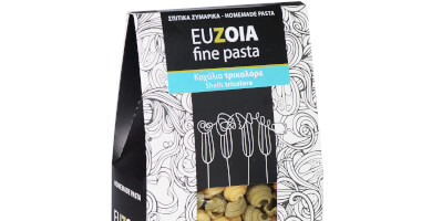 Shells pasta wirh vegetables, 400gr