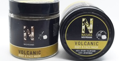 Face and Body Mask from Volcanic Lava of Nisyros 60 ml & 110 ml.