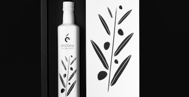 Συσκευασία δώρου κασετίνα ετολεα άσπρο 500 ml Φωτογραφία 