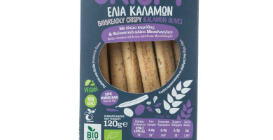Bio BREADLY CRISPY KALAMATA OLIVES