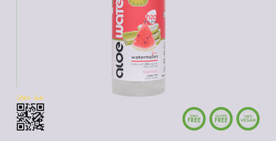 Νερό με αλόη | Γεύση καρπούζι