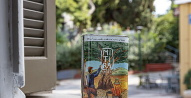 MITIRA LESVOS -1L Tin Photo 